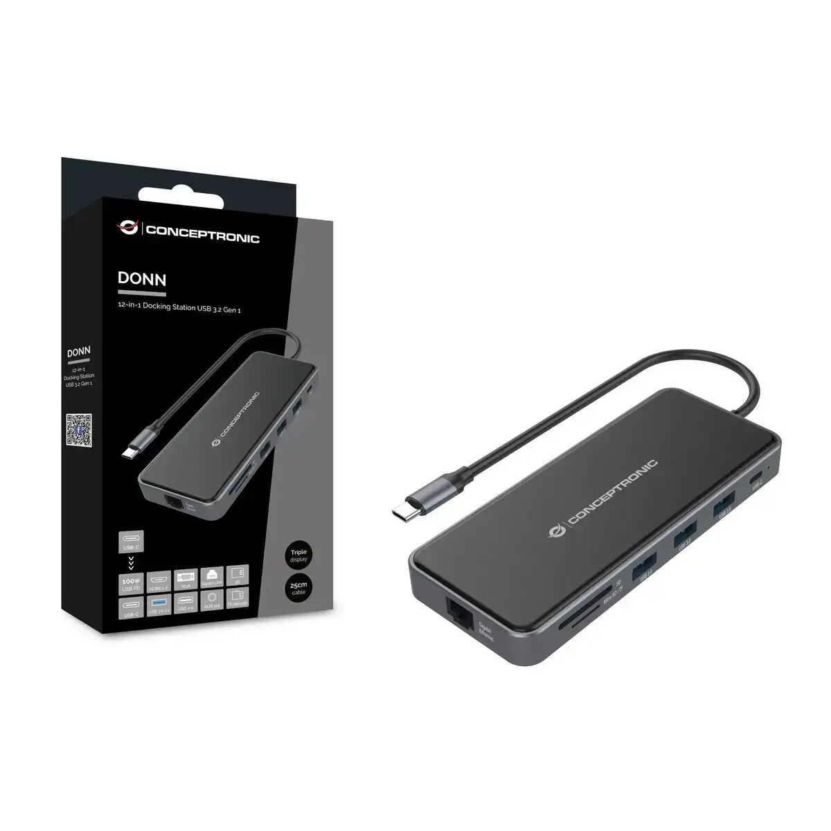 Hub usb conceptronic donn15g gris_8109. DIAYTAR COTE D'IVOIRE - Où Choisir est un Plaisir Responsable. Explorez notre boutique en ligne et adoptez des produits qui reflètent notre engagement envers la durabilité.