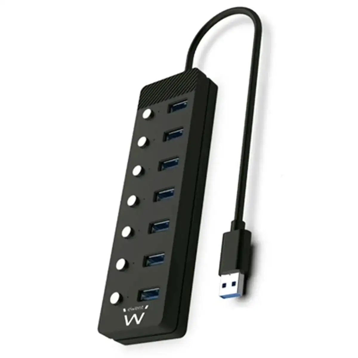 Hub usb ewent ew1147 noir_9885. DIAYTAR COTE D'IVOIRE - L'Art de Vivre le Shopping Inspiré. Parcourez notre catalogue et choisissez des produits qui reflètent votre passion pour la beauté et l'authenticité.