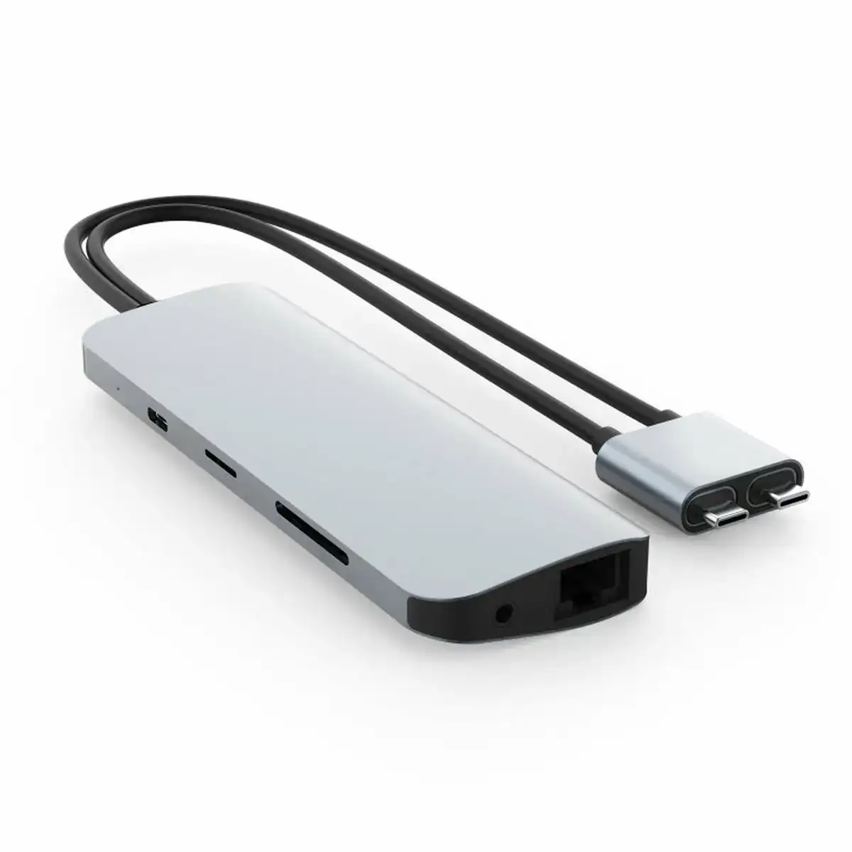 Hub usb hyper hd392 silver argente_6465. Entrez dans l'Univers de DIAYTAR COTE D'IVOIRE - Où l'Élégance Rencontre la Tradition. Explorez notre gamme variée et trouvez des articles qui ajoutent une touche de sophistication à votre vie.