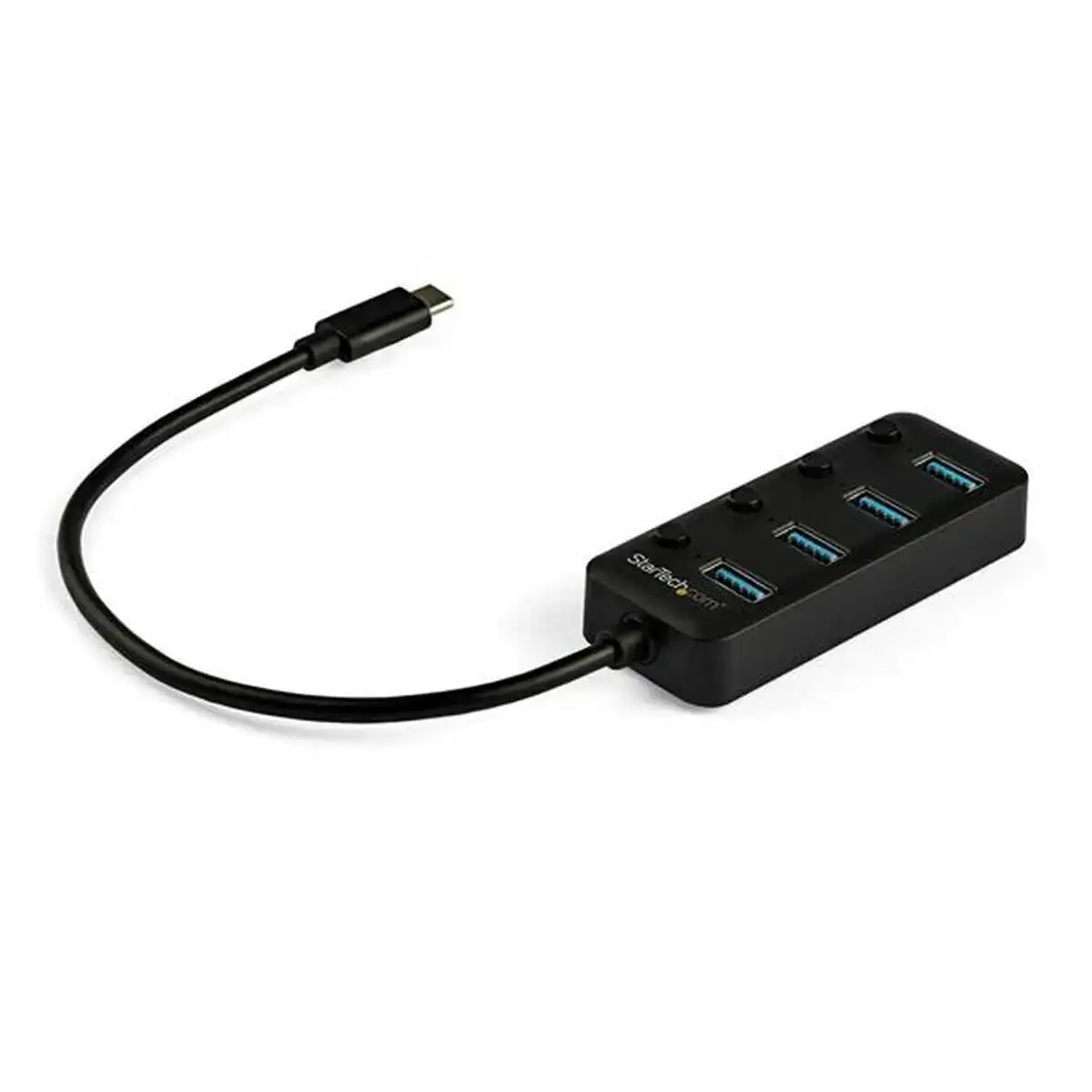 Hub usb startech hb30c4aib noir_5262. DIAYTAR COTE D'IVOIRE - Où l'Élégance Rencontré l'Accessibilité. Parcourez notre catalogue et trouvez des produits qui apportent une touche de sophistication à votre vie quotidienne sans compromettre votre budget.
