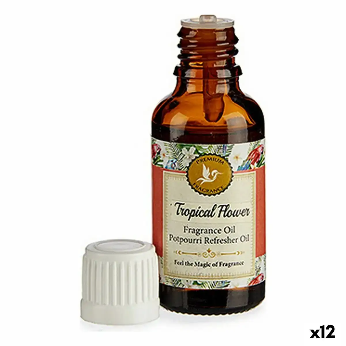 Huile aromatique tropical 30 ml 12 unites _7312. DIAYTAR COTE D'IVOIRE - Là où Chaque Produit Est une Trouvaille. Parcourez notre catalogue diversifié et découvrez des articles qui enrichiront votre quotidien, du pratique à l'insolite.