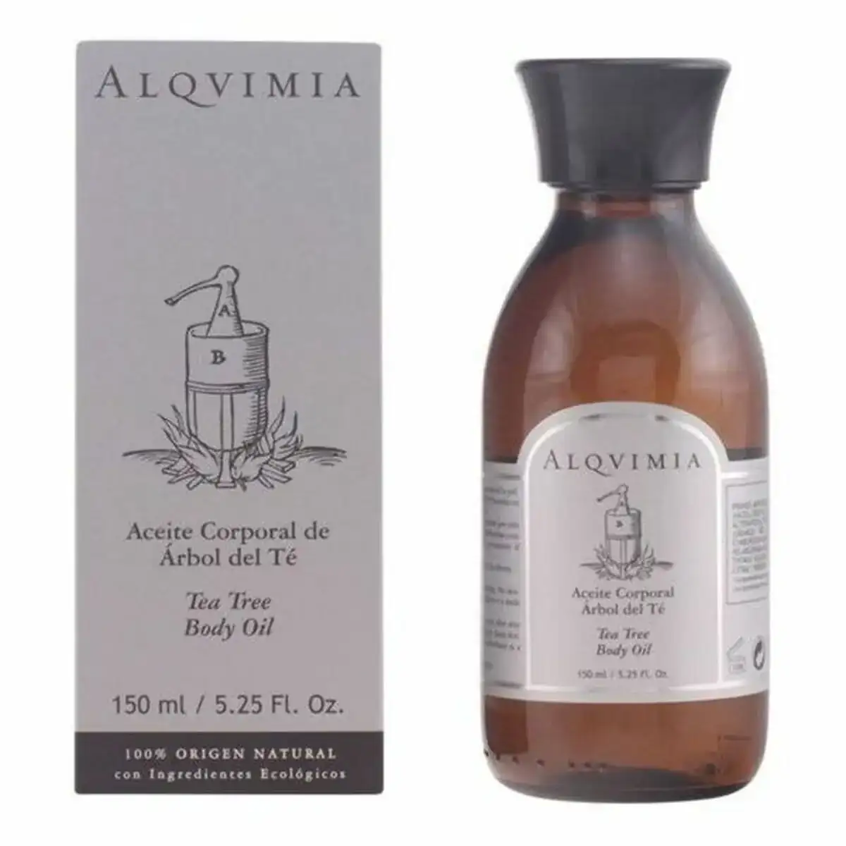 Huile corporelle alqvimia huile d arbre a the 150 ml _8717. Entrez dans l'Univers de DIAYTAR COTE D'IVOIRE - Où Chaque Produit est une Découverte. Explorez notre gamme variée et trouvez des articles qui vous surprennent et vous inspirent.