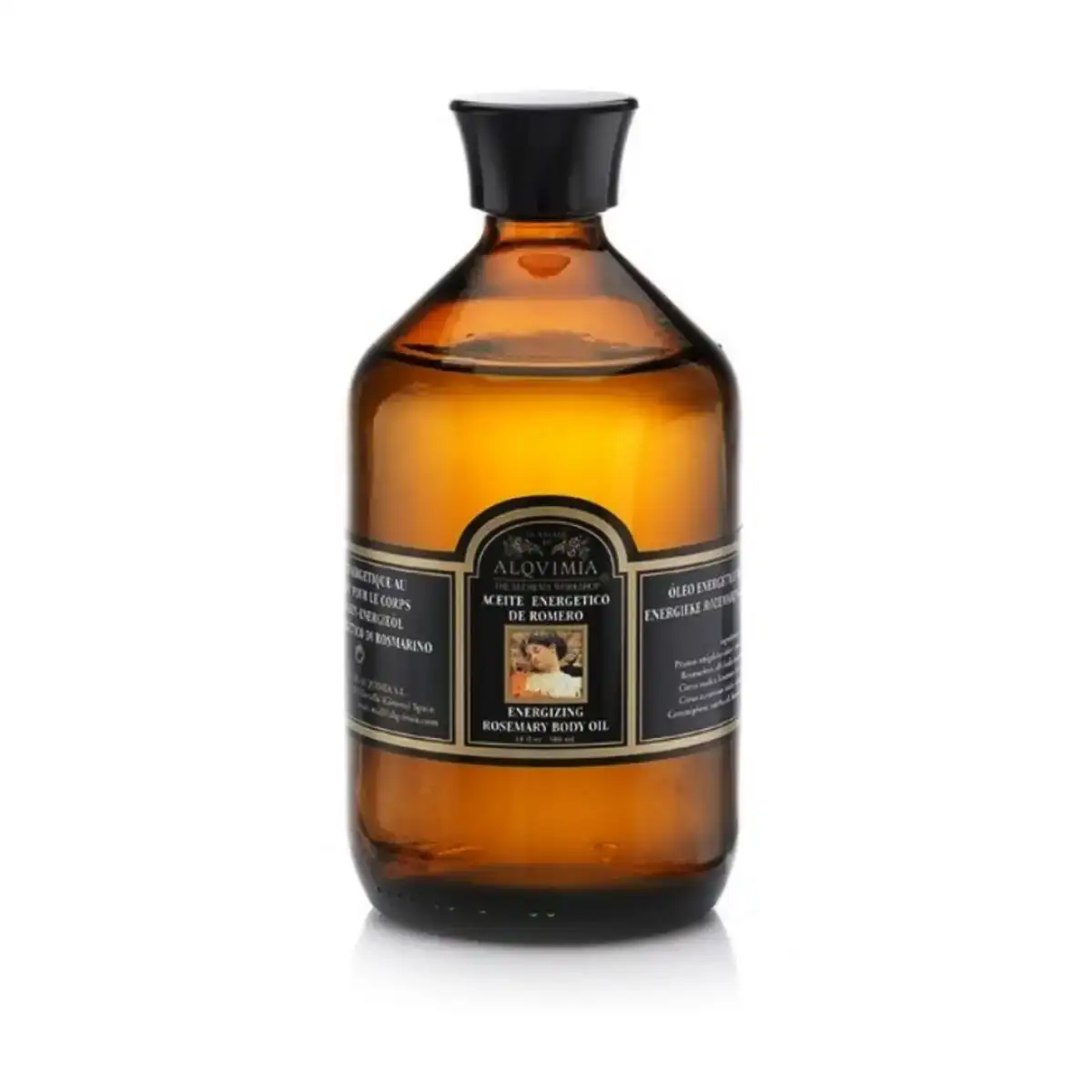 Huile corporelle energisante alqvimia romarin 500 ml _5913. DIAYTAR COTE D'IVOIRE - Votre Escapade Shopping Virtuelle. Explorez notre boutique en ligne et dénichez des trésors qui évoquent la culture et le savoir-faire sénégalais, un clic à la fois.