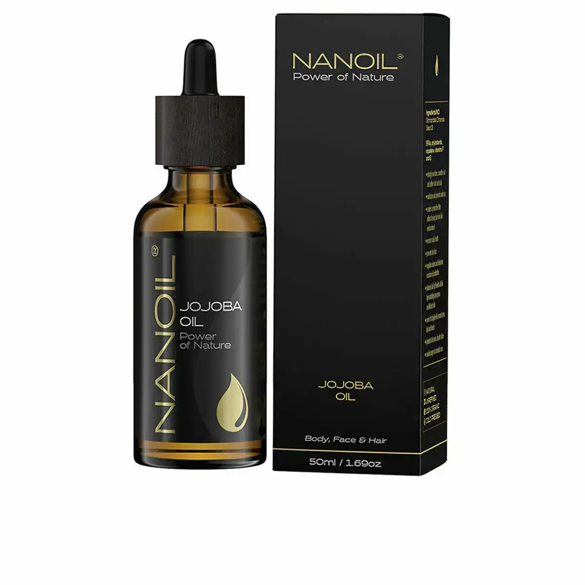 Huile corporelle nanoil power of nature huile de jojoba 50 ml _6772. DIAYTAR COTE D'IVOIRE - Votre Destination Shopping Inspirante. Explorez notre catalogue pour trouver des articles qui stimulent votre créativité et votre style de vie.