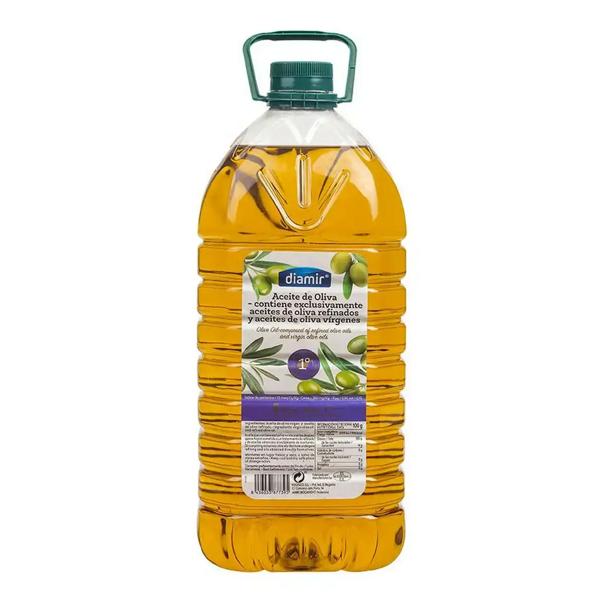 Huile d olive diamir 5 l _5543. DIAYTAR COTE D'IVOIRE - L'Art du Shopping Sublime. Naviguez à travers notre catalogue et choisissez parmi des produits qui ajoutent une touche raffinée à votre vie quotidienne.