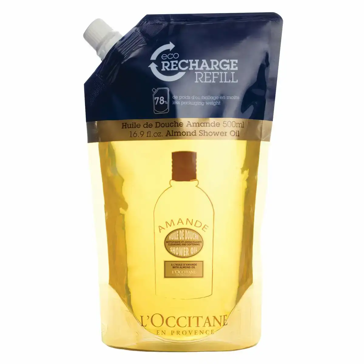 Huile de douce l occitane en provence amande recharge 500 ml_9866. DIAYTAR COTE D'IVOIRE - Là où Chaque Achat Contribue à un Rêve. Naviguez à travers notre boutique en ligne et soutenez des artisans talentueux tout en acquérant des trésors.