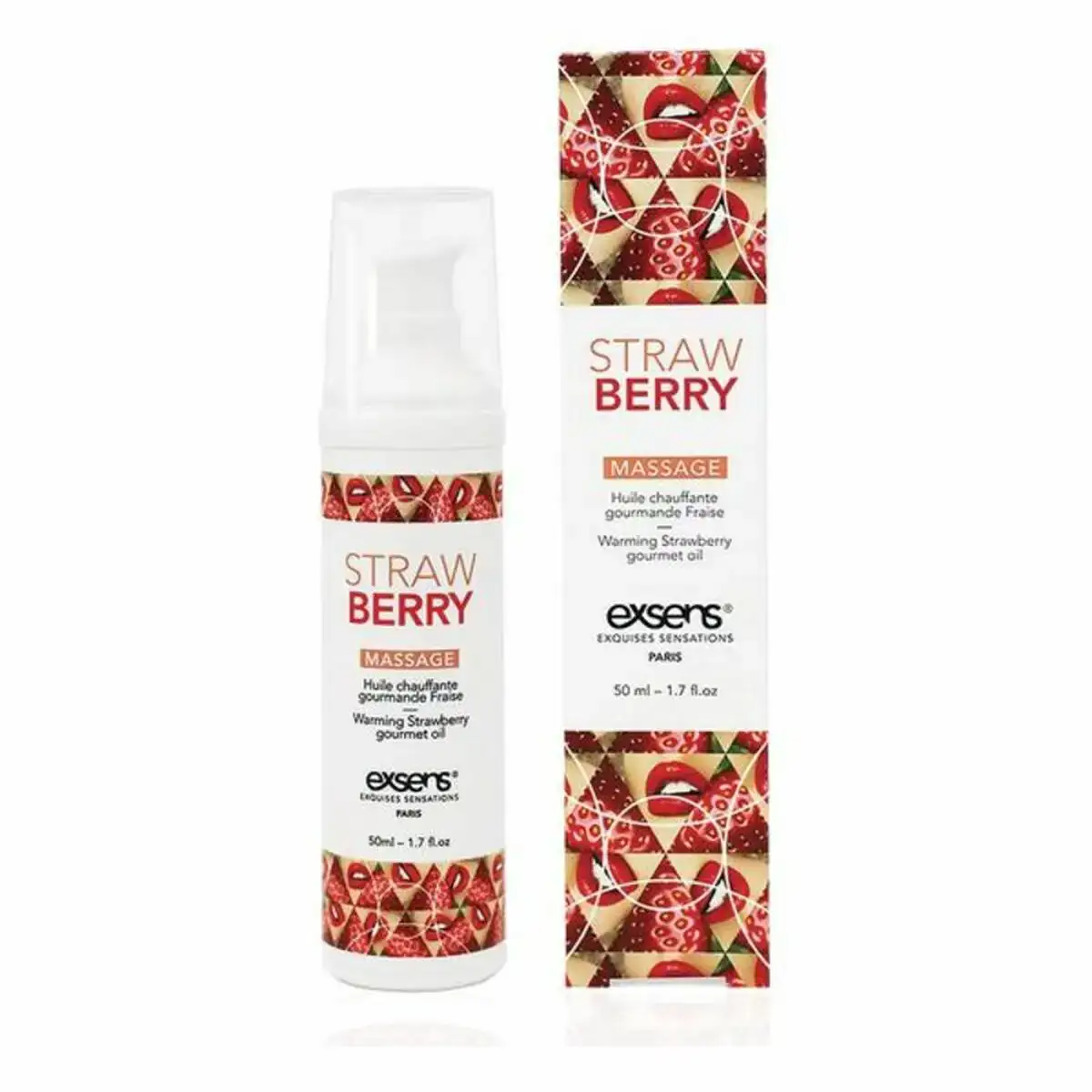 Huile de massage erotique exsens fraise_1825. DIAYTAR COTE D'IVOIRE - Où Chaque Détail Compte. Naviguez à travers notre gamme variée et choisissez des articles qui ajoutent une touche spéciale à votre quotidien, toujours avec qualité et style.