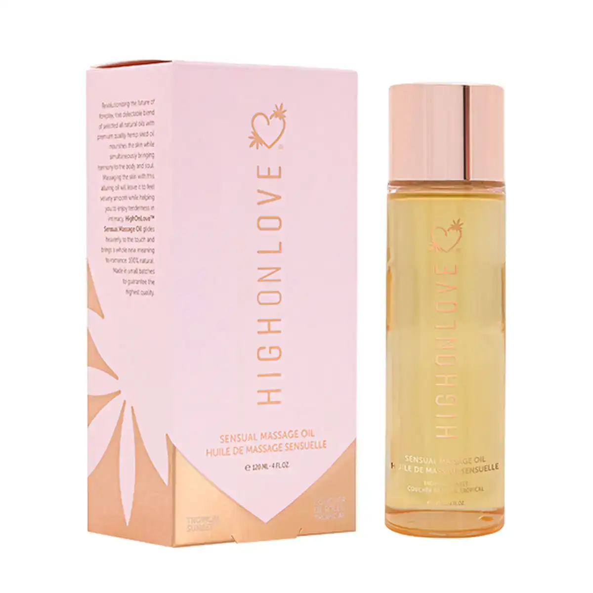 Huile de massage erotique highonlove tropical sunset_3362. DIAYTAR COTE D'IVOIRE - Votre Passage Vers l'Excellence Shopping. Découvrez un catalogue en ligne qui offre une expérience d'achat exceptionnelle, avec des produits soigneusement sélectionnés pour satisfaire tous les goûts.