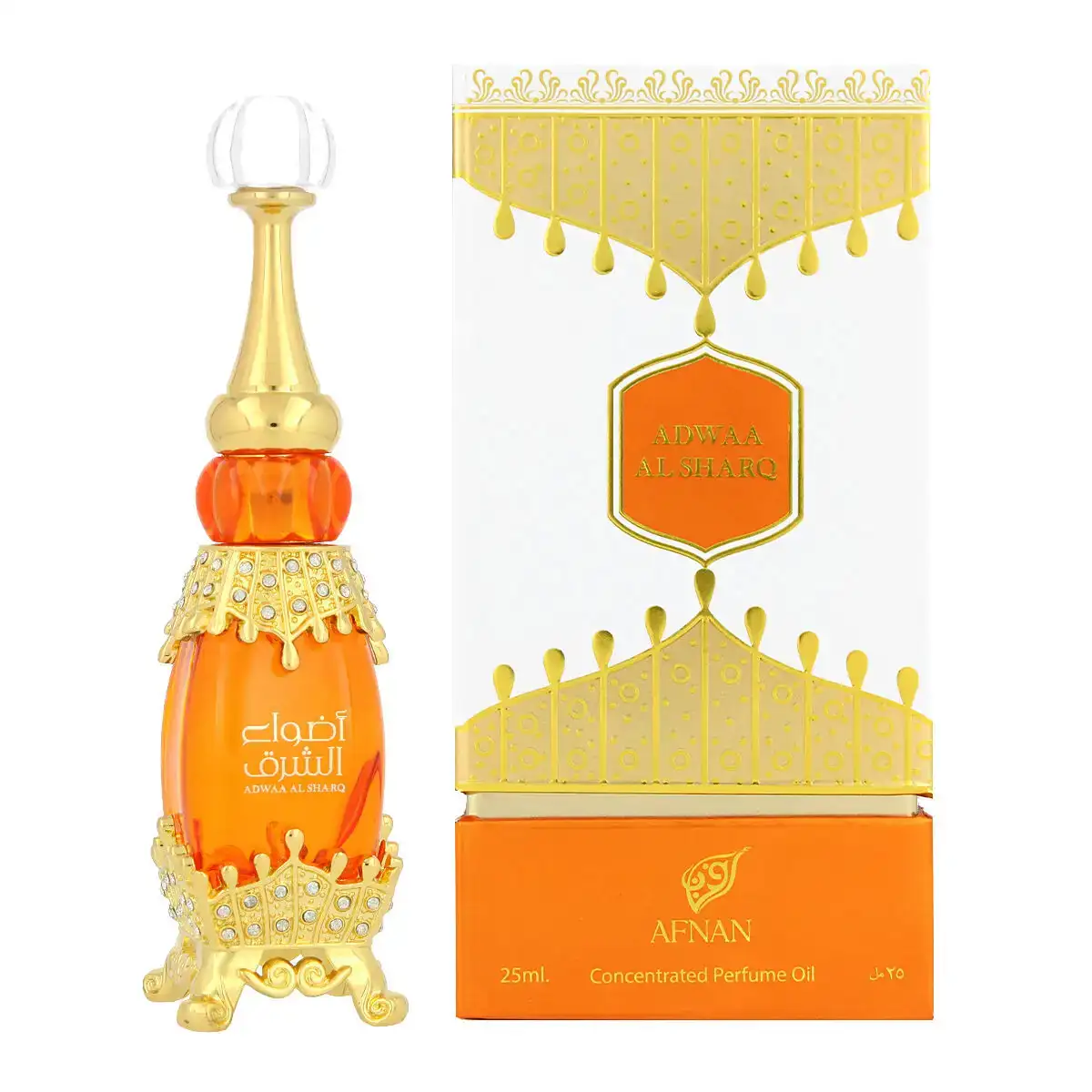 Huile de parfum afnan adwaa al sharq 25 ml_5007. DIAYTAR COTE D'IVOIRE - Où Choisir Devient une Expression de Soi. Découvrez notre boutique en ligne et trouvez des articles qui révèlent votre personnalité et votre style.