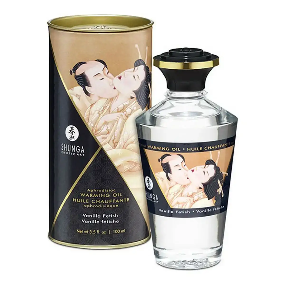 Huile effet chaleur vanille shunga 100 ml _4434. DIAYTAR COTE D'IVOIRE - Où Choisir est un Plaisir. Explorez notre boutique en ligne et choisissez parmi des produits de qualité qui satisferont vos besoins et vos goûts.