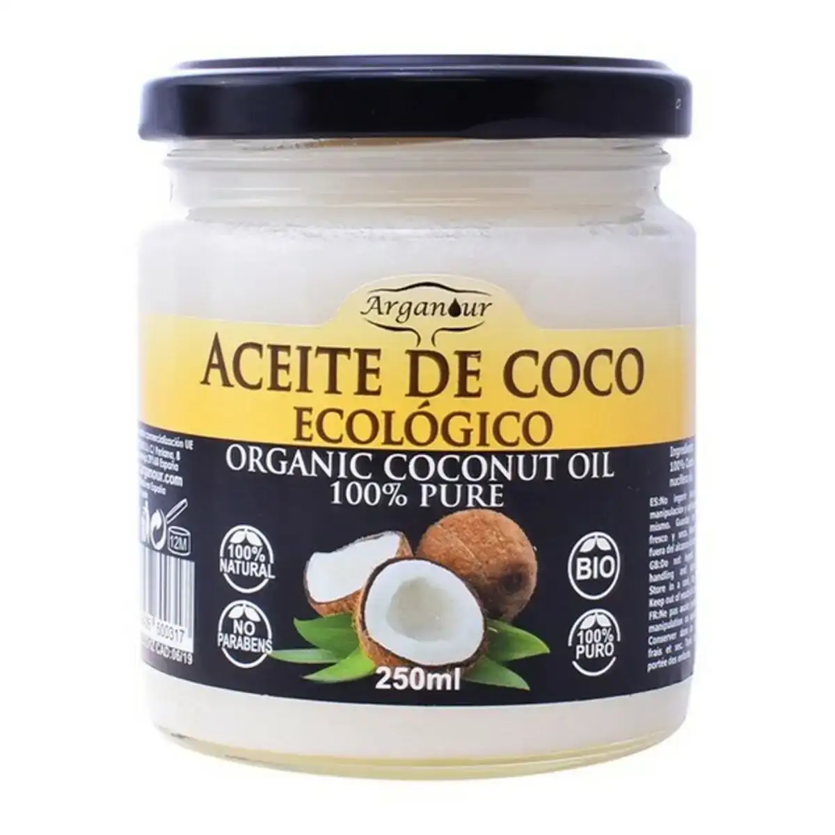 Huile hydratante coconut 100 arganour 250 ml _5021. Entrez dans l'Univers de DIAYTAR COTE D'IVOIRE - Où le Choix Rencontre l'Authenticité. Explorez nos rayons virtuels et trouvez des produits qui incarnent la richesse de notre culture.