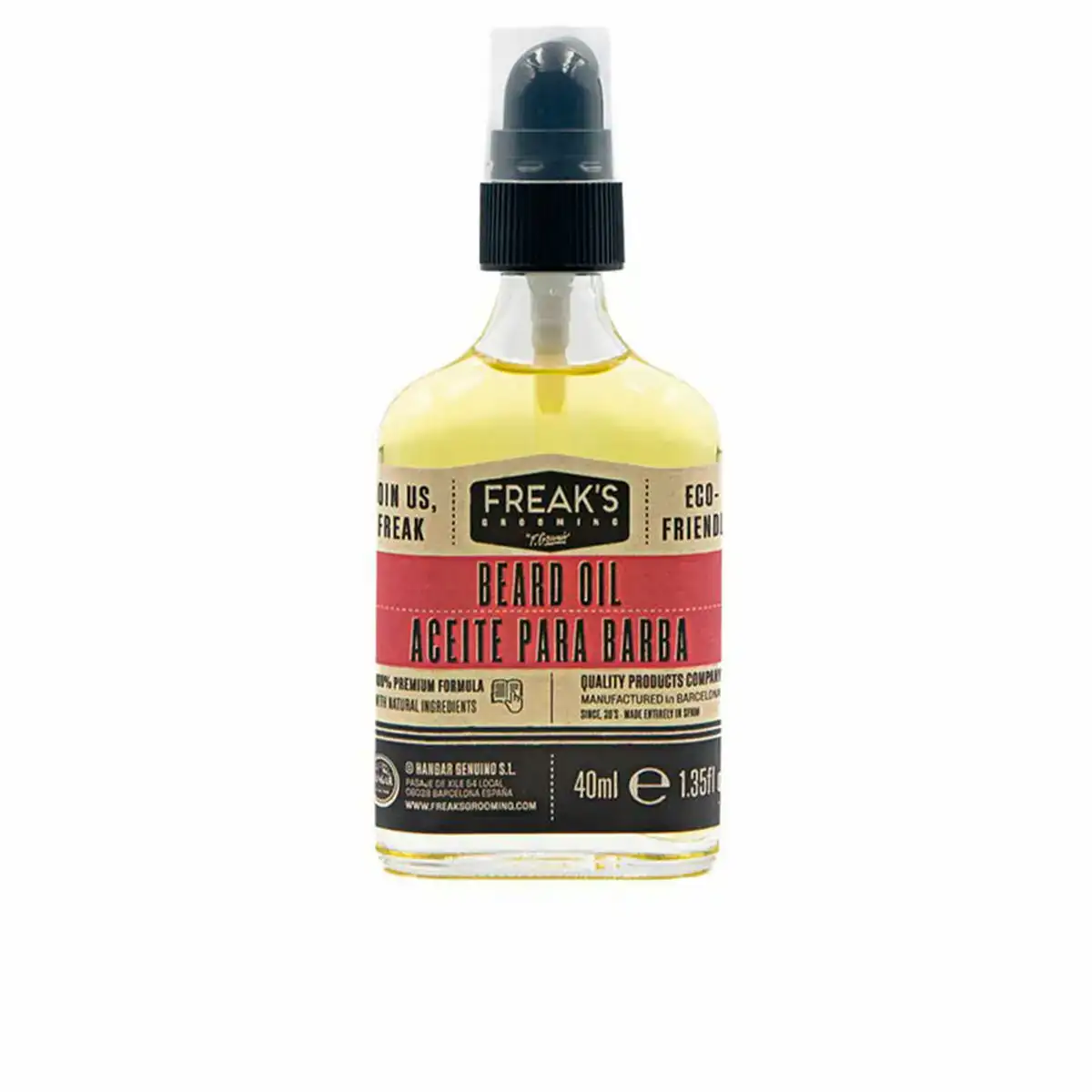 Huile pour barbe freak s grooming 40 ml _2563. DIAYTAR COTE D'IVOIRE - Votre Plateforme pour un Shopping Inspiré. Explorez nos offres variées et découvrez des articles qui stimulent votre créativité et embellissent votre vie.