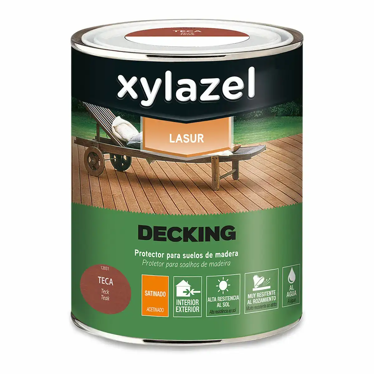 Huile protectrice xylazel decking teck 750 ml satine_6325. DIAYTAR COTE D'IVOIRE - Là où le Shopping devient une Fête des Sens. Plongez dans notre univers et choisissez des produits qui éveillent votre goût pour l'esthétique et l'authenticité.