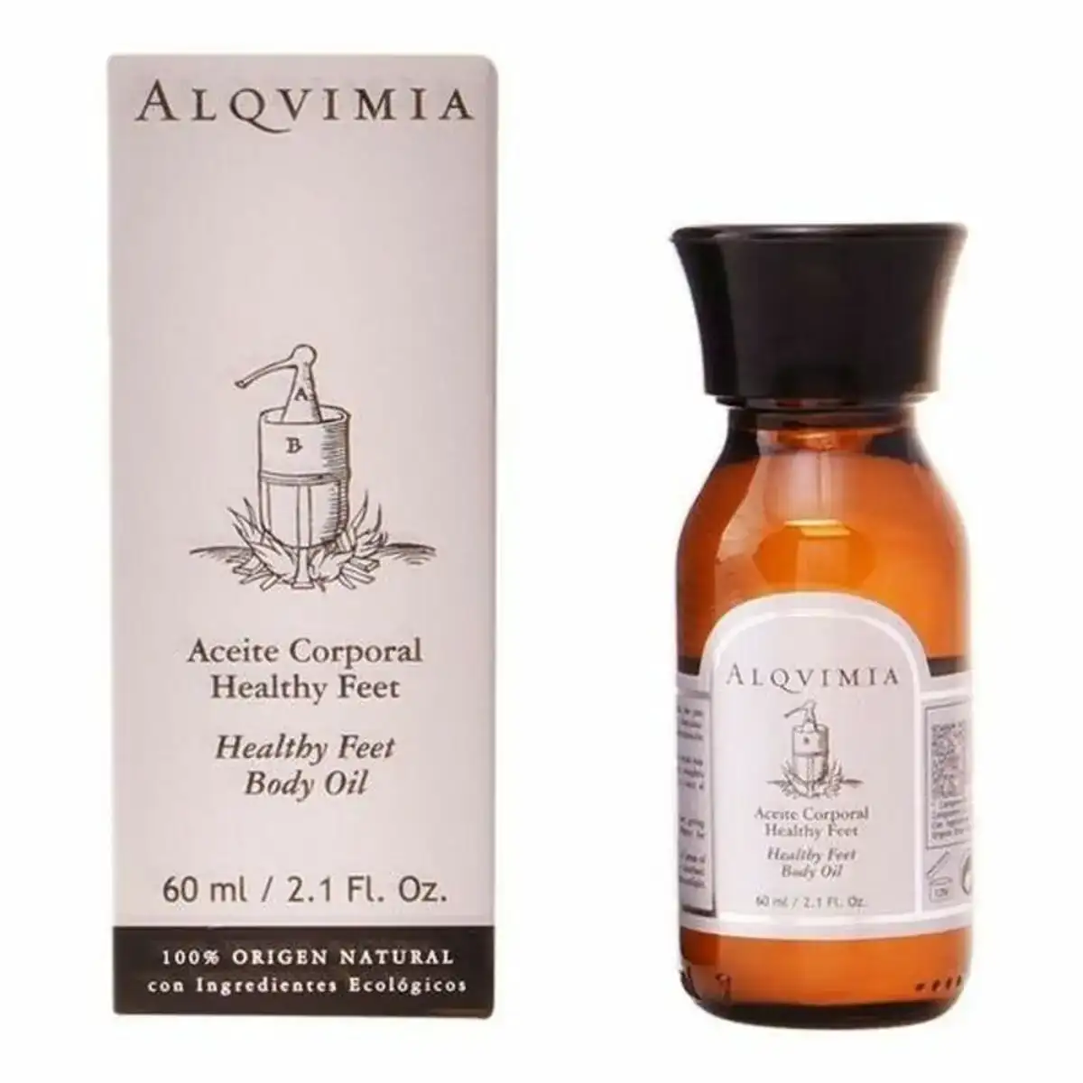 Huile reparatrice pieds healthy feet alqvimia 60 ml _7529. DIAYTAR COTE D'IVOIRE - Votre Destination Shopping Authentique. Explorez notre boutique en ligne et découvrez des trésors qui reflètent l'âme du Côte d'Ivoire, pour une expérience shopping unique.