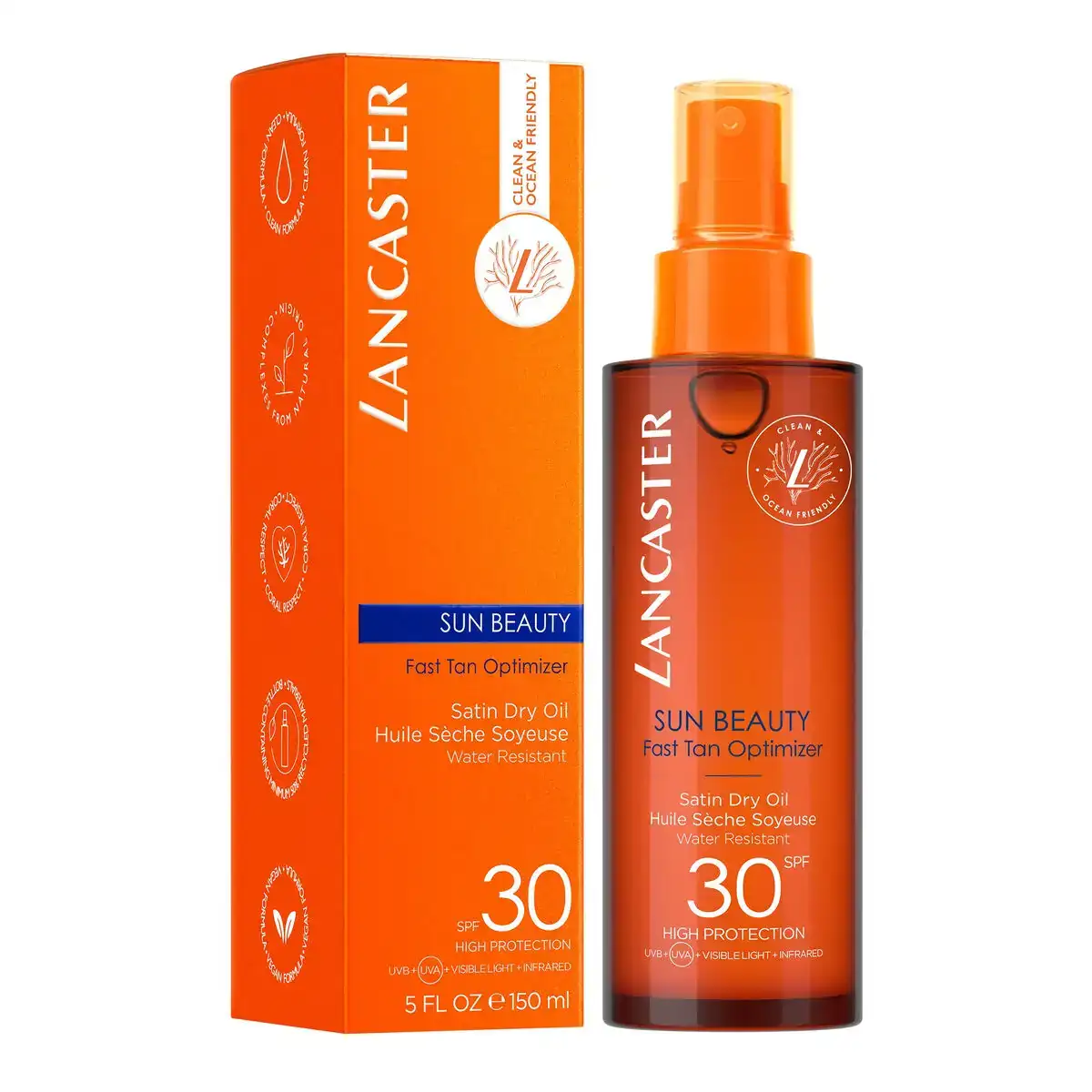 Huile solaire lancaster sun beauty spf 30 150 ml _4562. Entrez dans l'Univers de DIAYTAR COTE D'IVOIRE - Où Chaque Produit est une Découverte. Explorez notre gamme variée et trouvez des articles qui vous surprennent et vous inspirent.