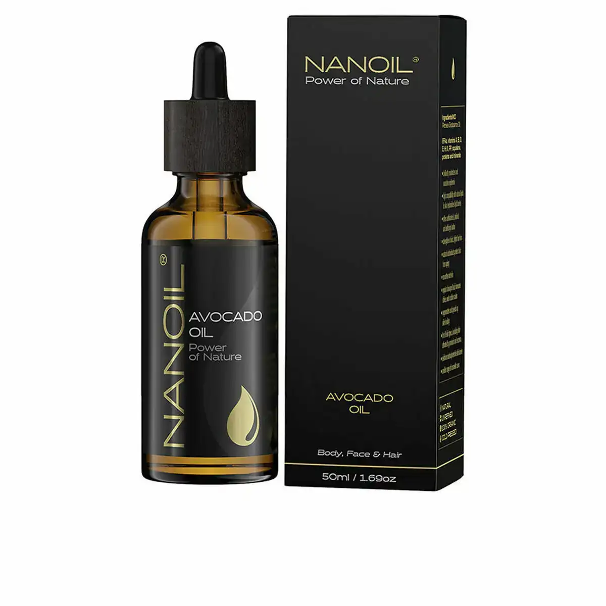 Huile visage nanoil power of nature huile d avocat 50 ml _2365. Bienvenue chez DIAYTAR COTE D'IVOIRE - Où le Shopping Rime avec Diversité. Plongez dans notre univers de produits et découvrez des trésors qui représentent la richesse culturelle du Côte d'Ivoire.