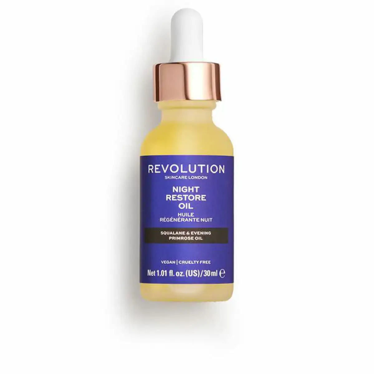 Huile visage revolution skincare night restore 30 ml _3792. DIAYTAR COTE D'IVOIRE - Là où Chaque Clic Compte. Parcourez notre boutique en ligne et laissez-vous guider vers des trouvailles uniques qui enrichiront votre quotidien.