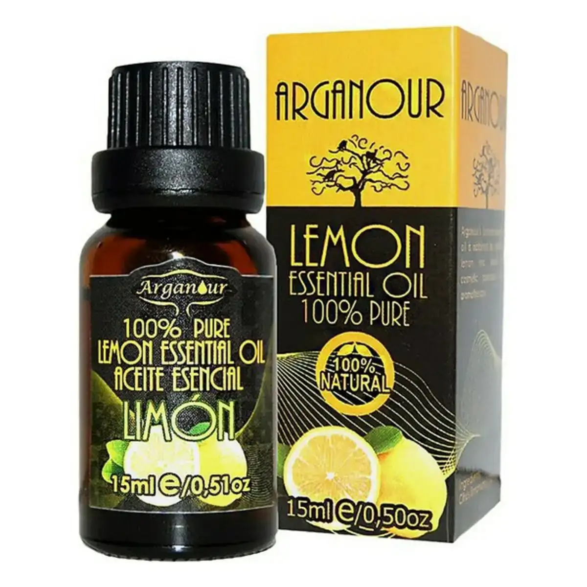 Huiles essentielles limon arganour 15 ml _2438. DIAYTAR COTE D'IVOIRE - Là où le Shopping Devient une Expérience. Naviguez à travers notre catalogue diversifié et découvrez des produits qui ajoutent de la couleur et de la passion à votre vie.