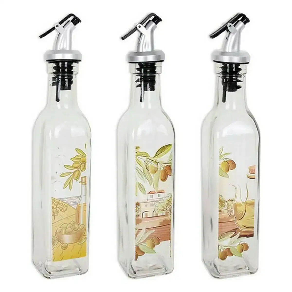 Huilier 250 ml verre bouchon de dosage 4 8 x 4 8 x 24 5 cm_5694. DIAYTAR COTE D'IVOIRE - Où Choisir est un Plaisir Responsable. Parcourez notre catalogue et choisissez des produits qui incarnent notre engagement envers des pratiques durables et éthiques.
