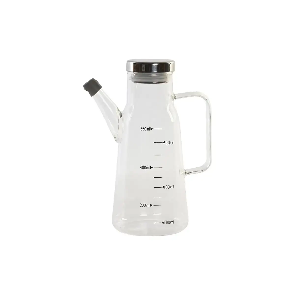 Huilier dkd home decor 15 x 9 x 19 6 cm argente acier inoxydable 550 ml verre borosilicate_6702. DIAYTAR COTE D'IVOIRE - Votre Portail Vers l'Exclusivité. Explorez notre boutique en ligne pour découvrir des produits uniques et raffinés, conçus pour ceux qui recherchent l'excellence.