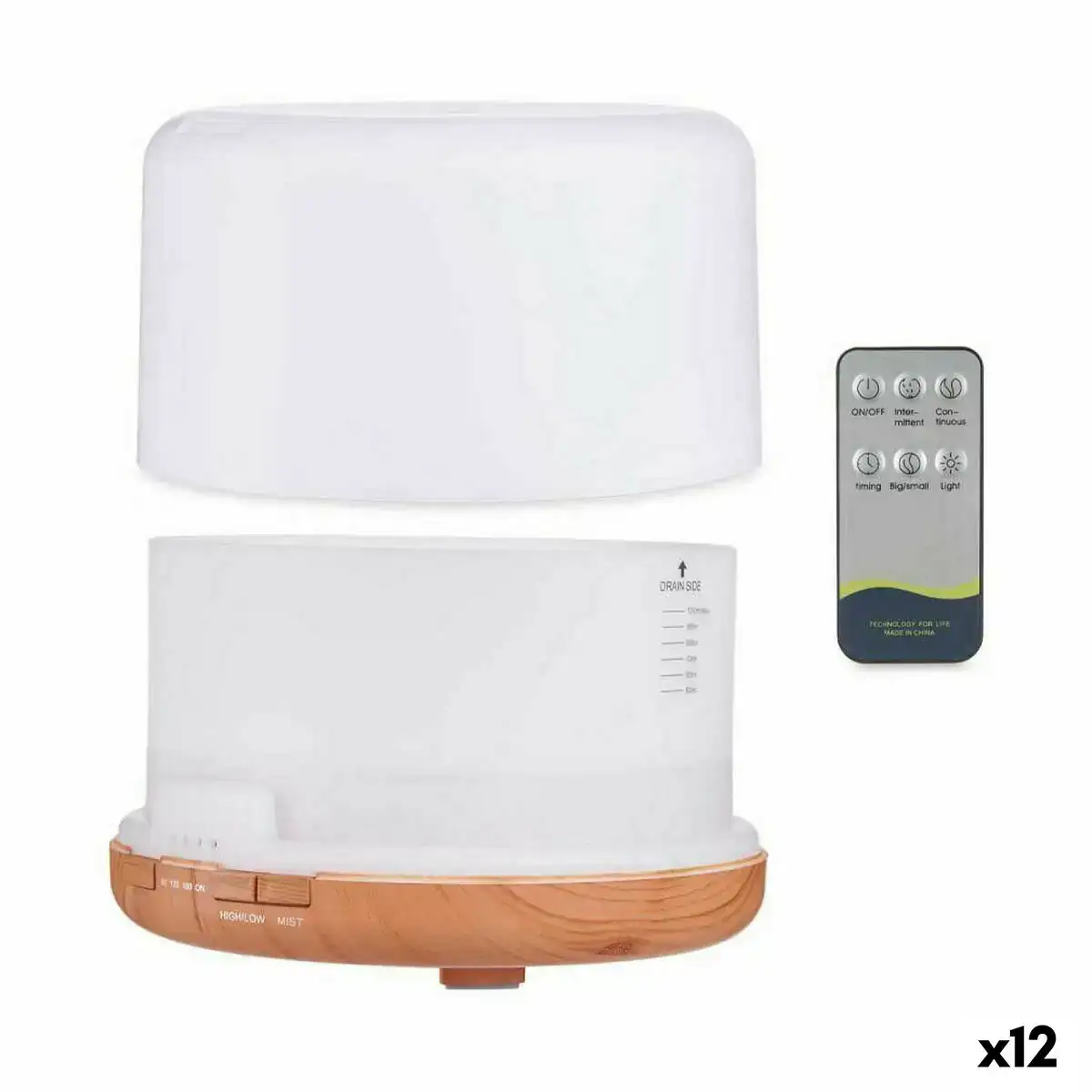 Humidificateur a diffuseur d aromes avec led multicolore_3242. DIAYTAR COTE D'IVOIRE - Votre Passage vers le Raffinement. Plongez dans notre univers de produits exquis et choisissez des articles qui ajoutent une touche de sophistication à votre vie.