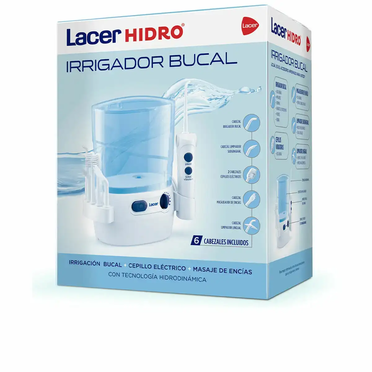 Hydropulseur dentaire lacer hidro blanc_7179. Bienvenue chez DIAYTAR COTE D'IVOIRE - Où Chaque Produit a son Histoire. Découvrez notre sélection unique et trouvez des articles qui racontent la richesse culturelle et artistique du Côte d'Ivoire.