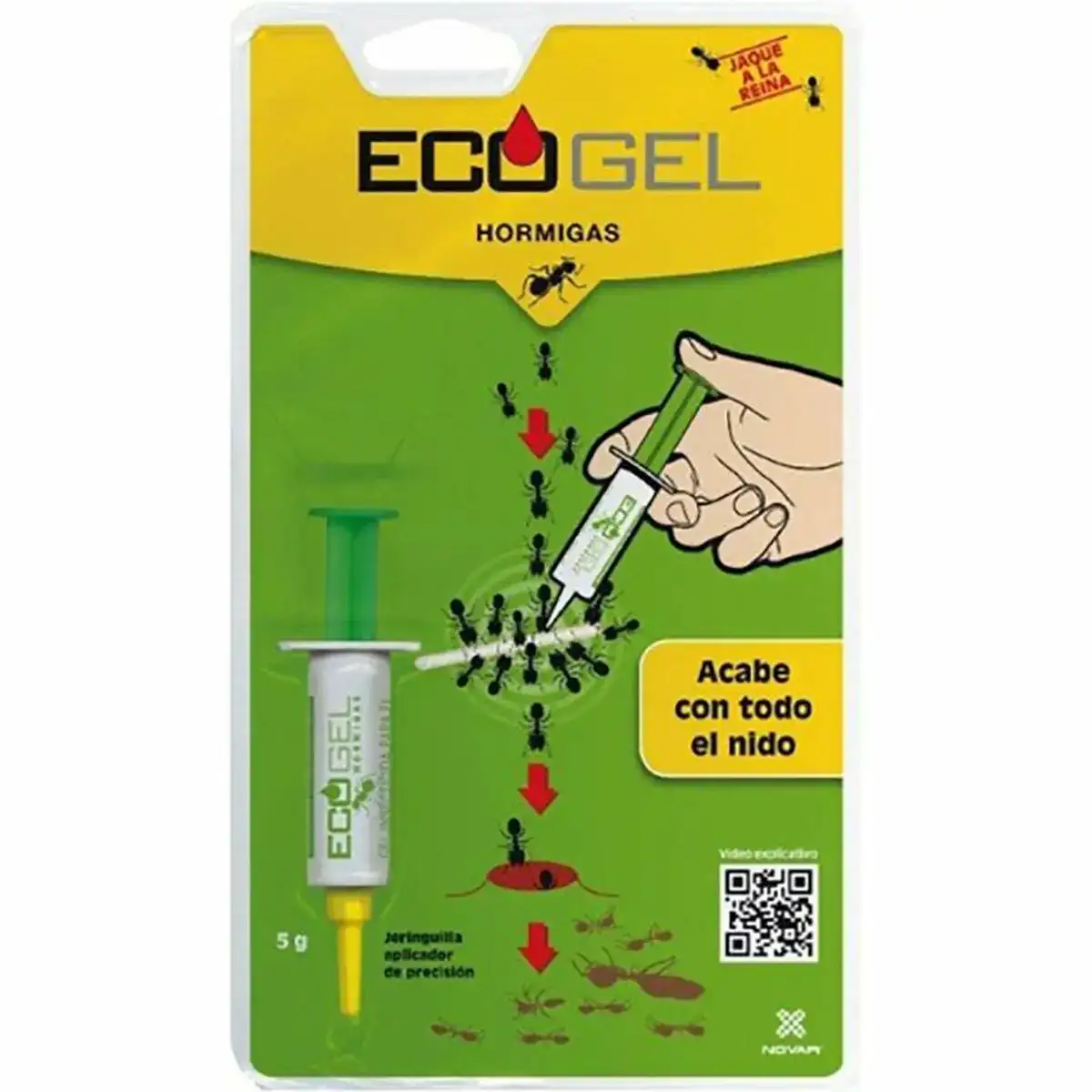Insecticide novar ecogel fourmis seringue 5 g_2986. Bienvenue sur DIAYTAR COTE D'IVOIRE - Où Choisir est un Voyage Sensoriel. Plongez dans notre catalogue et trouvez des produits qui éveillent vos sens et embellissent votre quotidien.