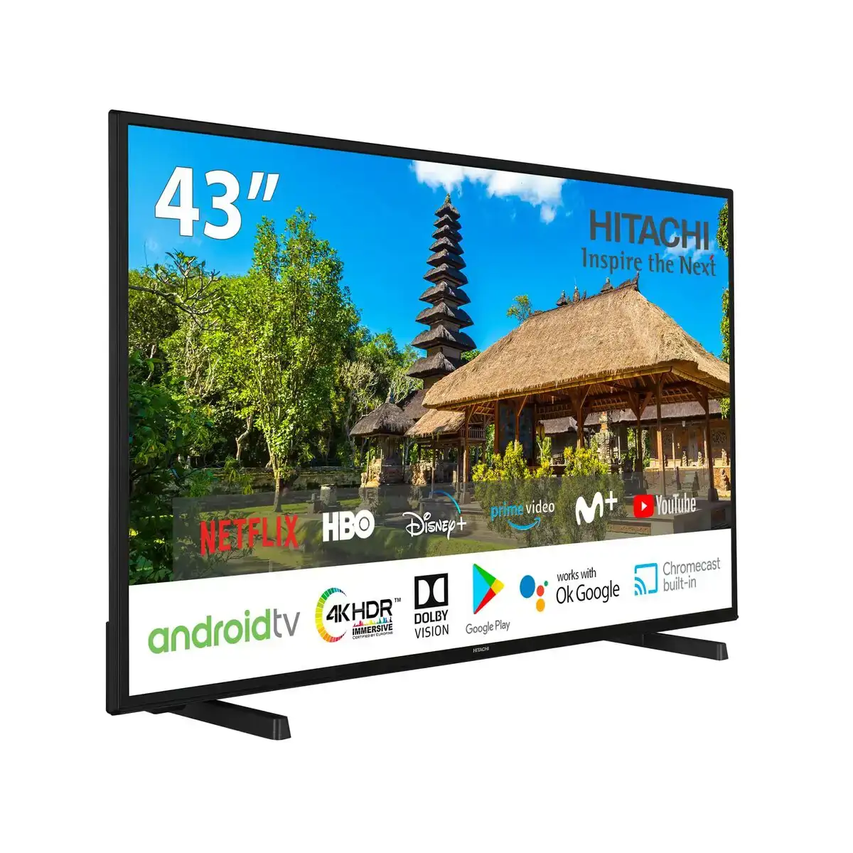 Intelligente hitachi 43hak5450 led 4k ultra hd 43 _1322. DIAYTAR COTE D'IVOIRE - Votre Escale Shopping incontournable. Explorez notre boutique en ligne et dénichez des trésors qui reflètent la richesse culturelle et la modernité du Côte d'Ivoire.