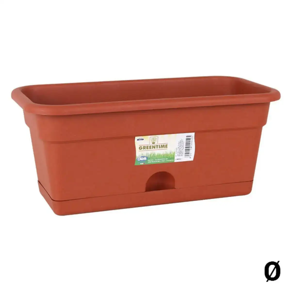 Jardiniere avec support dem resistant marron_6386. DIAYTAR COTE D'IVOIRE - Là où Chaque Produit a son Propre Éclat. Explorez notre boutique en ligne et trouvez des articles qui ajoutent de la brillance à votre quotidien.