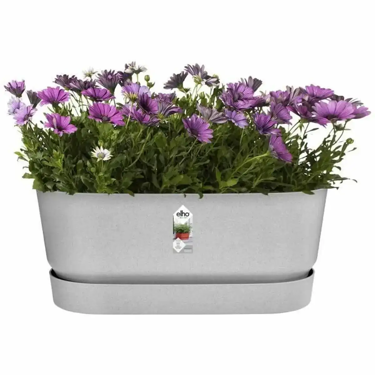 Jardiniere elho gris 60 cm plastique ovale_7103. DIAYTAR COTE D'IVOIRE - Votre Destination pour un Shopping Unique. Parcourez notre catalogue et trouvez des articles qui vous inspirent et vous édifient.