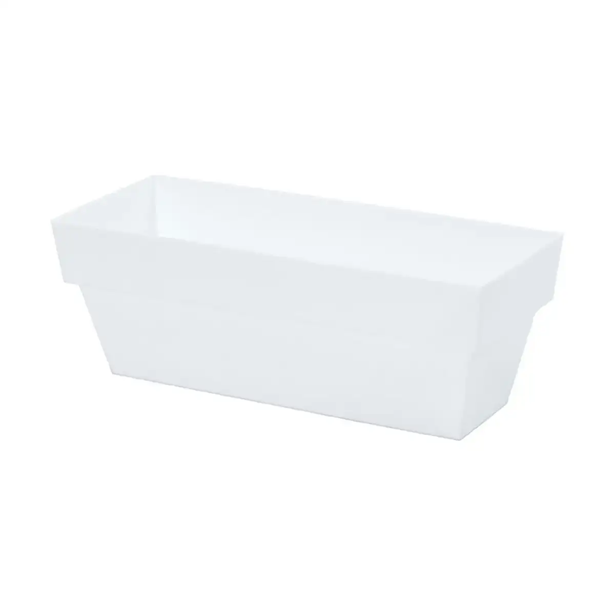 Jardiniere plastiken limited blanc 10 x 25 cm _9920. DIAYTAR COTE D'IVOIRE - Où Choisir Devient une Découverte. Explorez notre boutique en ligne et trouvez des articles qui vous surprennent et vous ravissent à chaque clic.