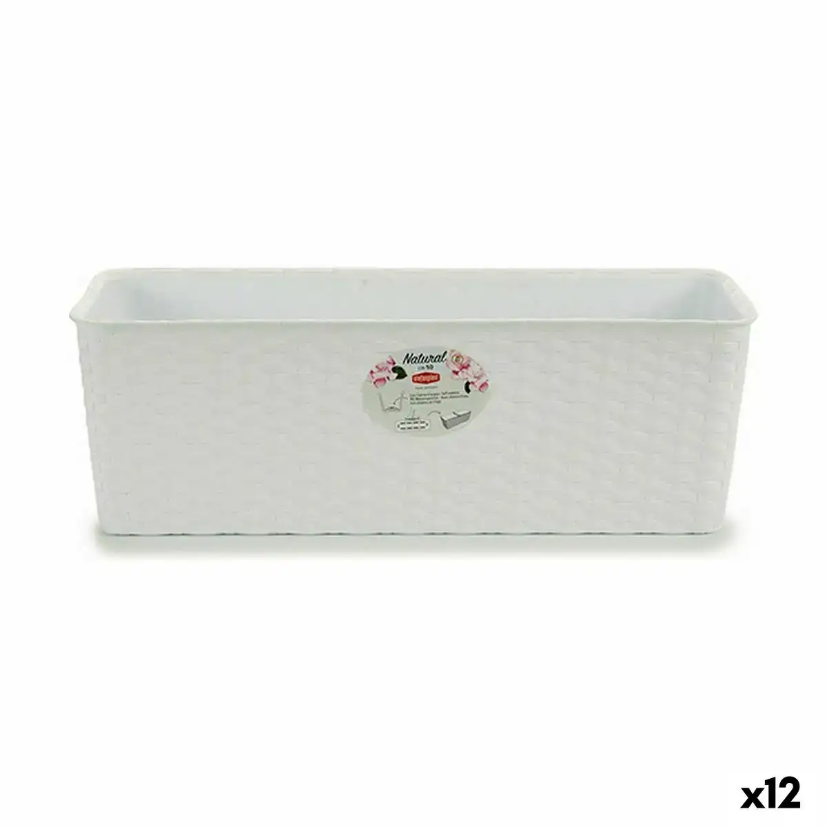Jardiniere stefanplast blanc plastique 48 5 x 16 x 18 cm 12 unites _4569. Bienvenue chez DIAYTAR COTE D'IVOIRE - Où Chaque Achat Fait une Différence. Découvrez notre gamme de produits qui reflètent l'engagement envers la qualité et le respect de l'environnement.