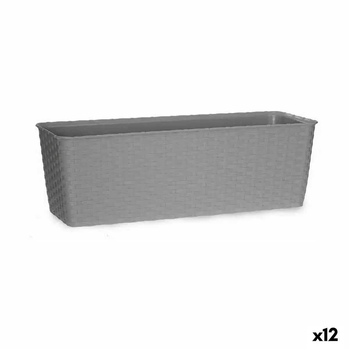 Jardiniere stefanplast gris plastique 18 x 16 x 49 cm 12 unites _1410. DIAYTAR COTE D'IVOIRE - Où Choisir est un Plaisir Responsable. Explorez notre boutique en ligne et adoptez des produits qui reflètent notre engagement envers la durabilité.