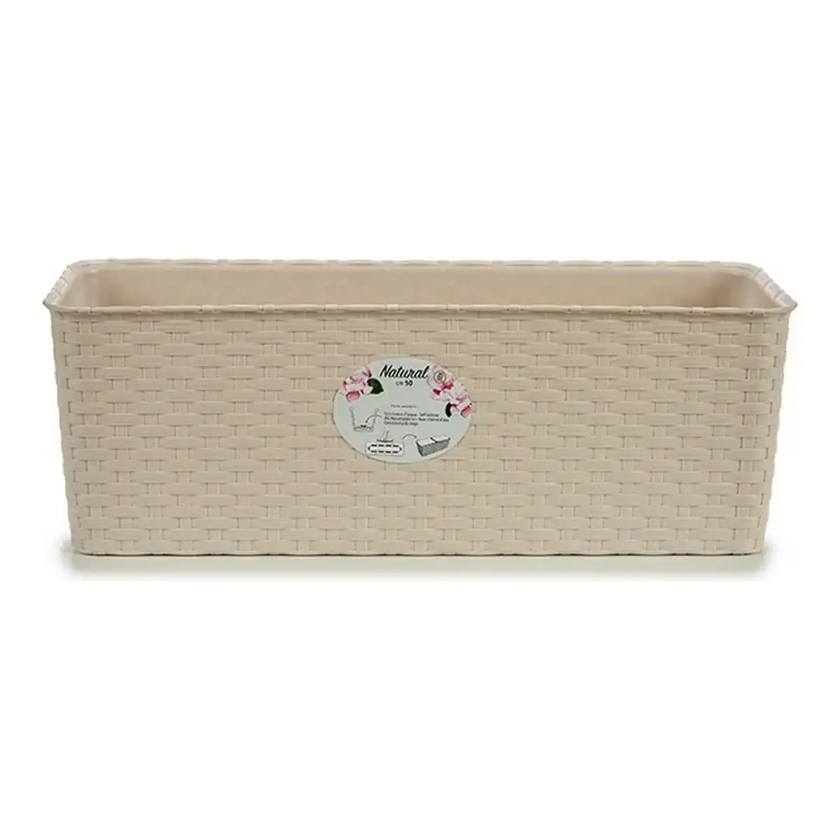 Jardiniere stefanplast stf788 beige plastique_3029. DIAYTAR COTE D'IVOIRE - L'Art de Choisir, l'Art de Vivre. Parcourez notre boutique en ligne et découvrez des produits qui transforment chaque choix en une expérience enrichissante.