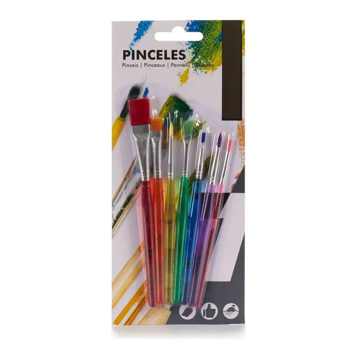 Jeu 85076 pinceaux divers_8173. DIAYTAR COTE D'IVOIRE - Votre Plateforme Shopping de Confiance. Naviguez à travers nos rayons et choisissez des produits fiables qui répondent à vos besoins quotidiens.
