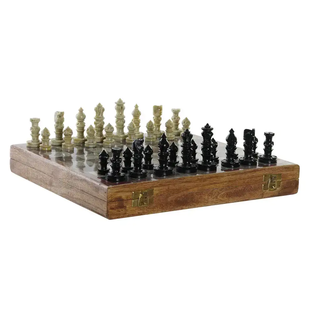 Jeu d echecs dkd home decor pierre palissandre 30 x 30 5 x 4 5 cm _2672. Découvrez DIAYTAR COTE D'IVOIRE - Là où Votre Shopping Prend Vie. Plongez dans notre vaste sélection et trouvez des produits qui ajoutent une touche spéciale à votre quotidien.