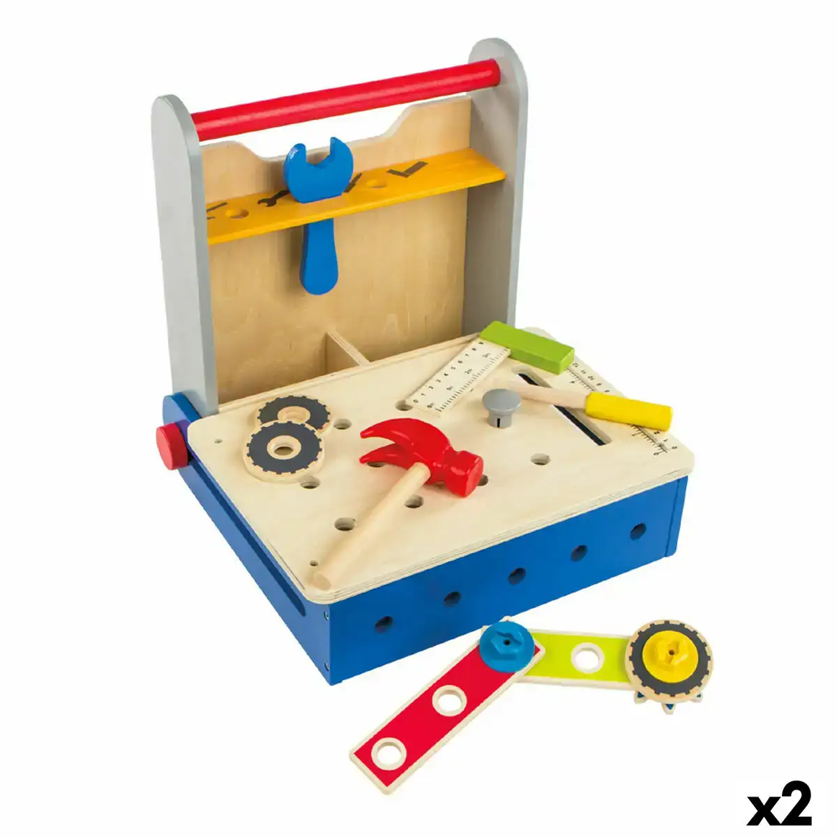 Jeu d outils pour les enfants colorbaby 20 pieces 2 unites_8655. DIAYTAR COTE D'IVOIRE - Votre Destination pour un Shopping Réfléchi. Découvrez notre gamme variée et choisissez des produits qui correspondent à vos valeurs et à votre style de vie.