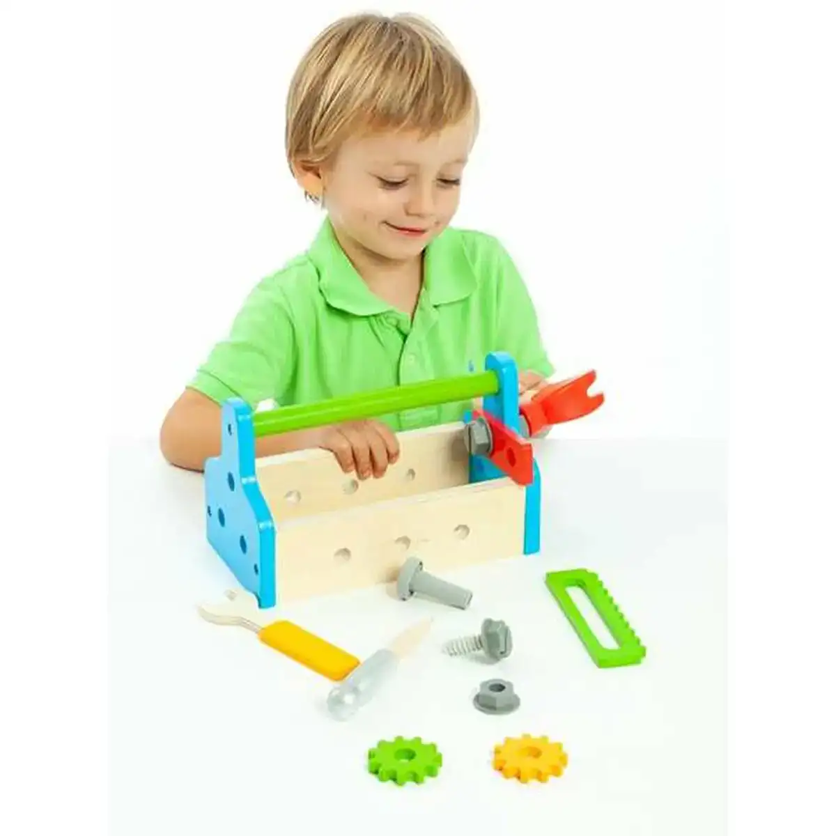 Jeu d outils pour les enfants molto 14 pieces_8625. DIAYTAR COTE D'IVOIRE - Là où le Shopping devient une Fête des Sens. Plongez dans notre univers et choisissez des produits qui éveillent votre goût pour l'esthétique et l'authenticité.