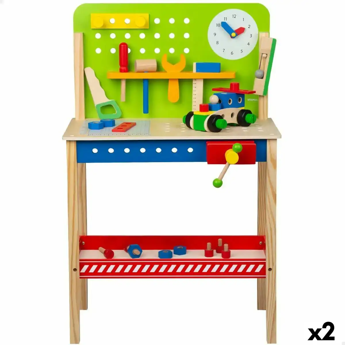 Jeu d outils pour les enfants woomax 2 unites 40 pieces_2993. Bienvenue chez DIAYTAR COTE D'IVOIRE - Où Chaque Objet a son Histoire. Découvrez notre sélection méticuleuse et choisissez des articles qui racontent l'âme du Côte d'Ivoire.