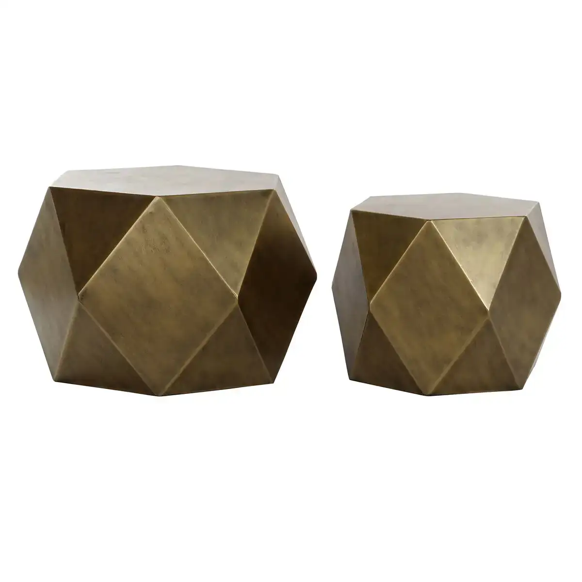 Jeu de 2 tables dkd home decor dore metal 68 x 68 x 45 5 cm_6678. Bienvenue sur DIAYTAR COTE D'IVOIRE - Où l'Élégance Rencontrer la Tradition. Explorez notre gamme variée et trouvez des articles qui marient le chic moderne au charme ancestral.