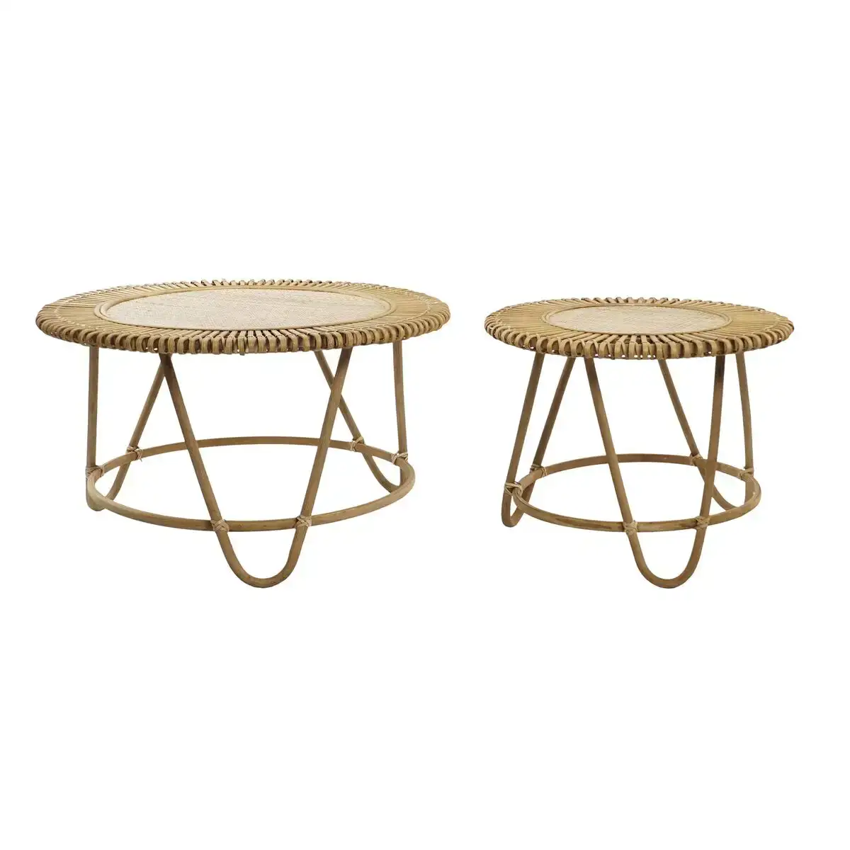 Jeu de 2 tables dkd home decor marron clair 80 x 80 x 47 cm 80 x 80 x 45 5 cm_4155. DIAYTAR COTE D'IVOIRE - Votre Paradis Shopping au Cœur du Côte d'Ivoire. Explorez notre boutique en ligne et découvrez des produits conçus pour enchanter chaque aspect de votre vie.