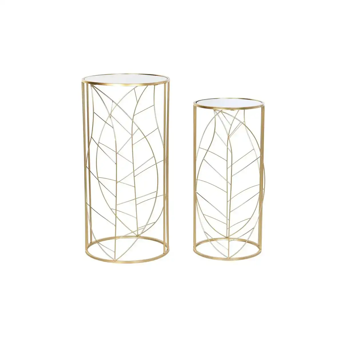 Jeu de 2 tables dkd home decor miroir dore metal 37 x 37 x 74 5 cm _1166. Bienvenue sur DIAYTAR COTE D'IVOIRE - Votre Galerie Shopping Personnalisée. Découvrez un monde de produits diversifiés qui expriment votre style unique et votre passion pour la qualité.