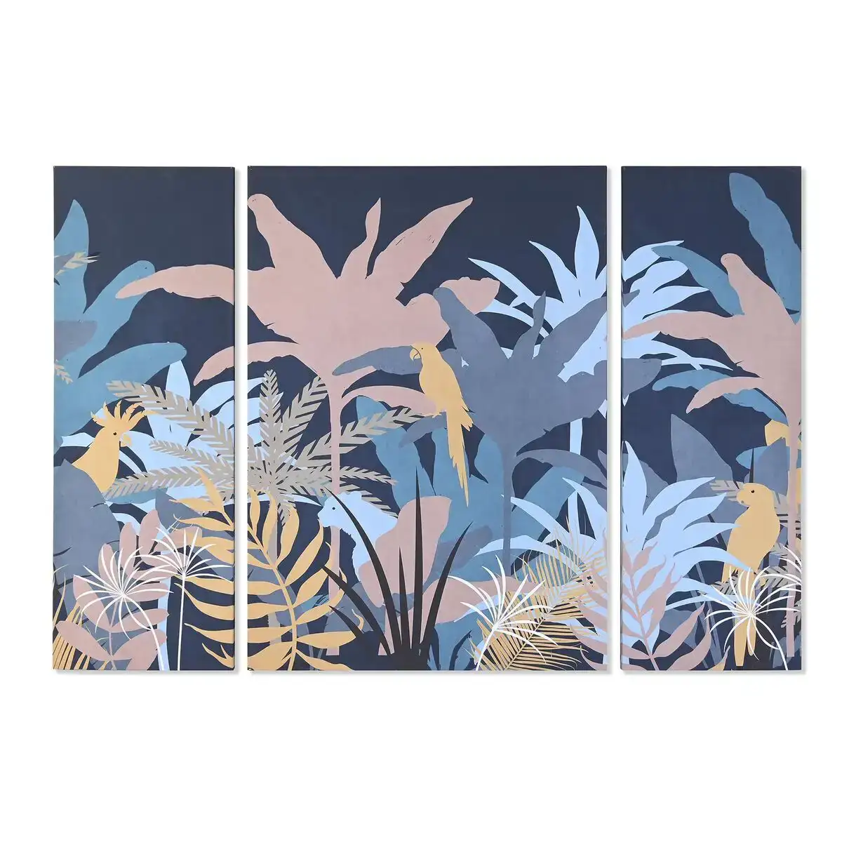 Jeu de 3 tableaux dkd home decor colonial 140 x 3 8 x 100 cm _9393. DIAYTAR COTE D'IVOIRE - Là où Chaque Produit Est une Trouvaille. Explorez notre sélection minutieuse et découvrez des articles qui correspondent à votre style de vie et à vos aspirations.