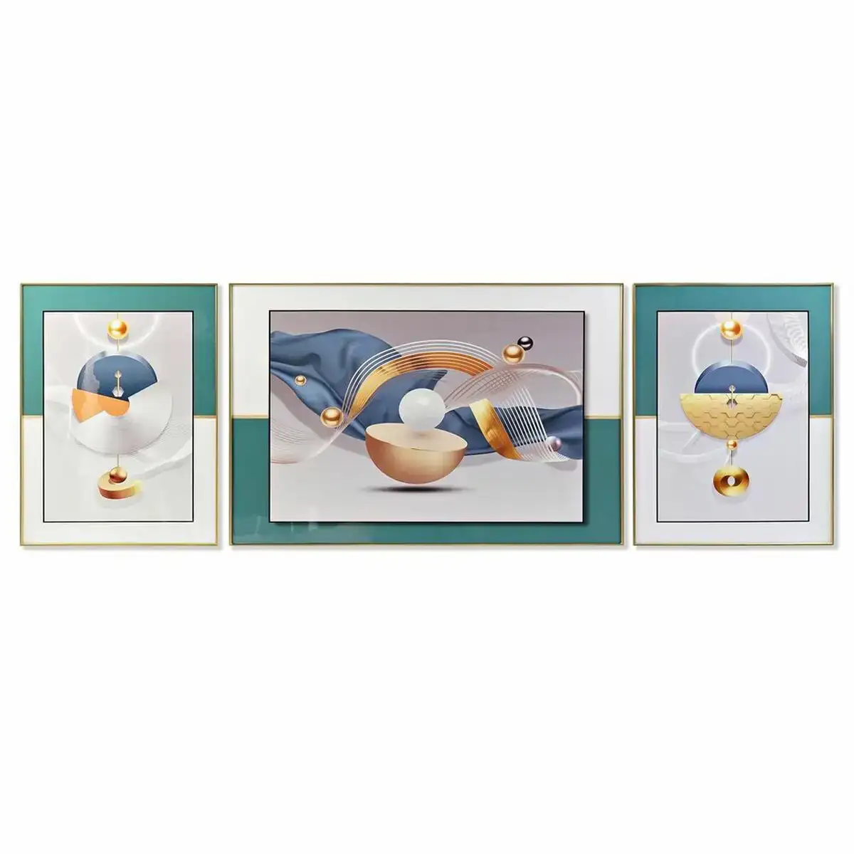Jeu de 3 tableaux dkd home decor moderne 240 x 3 x 80 cm _9216. Entrez dans l'Univers de DIAYTAR COTE D'IVOIRE - Où Choisir est un Voyage. Explorez notre gamme diversifiée et trouvez des articles qui répondent à tous vos besoins et envies.