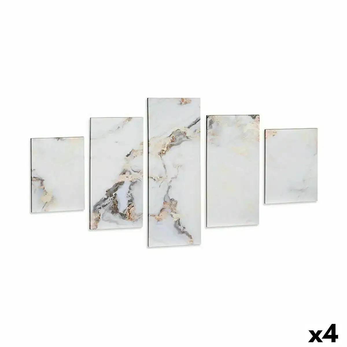 Jeu de 5 tableaux toile marbre blanc 4 unites _9667. Découvrez DIAYTAR COTE D'IVOIRE - Où l'Élégance Rencontre la Variété. Parcourez notre collection et trouvez des trésors cachés qui ajoutent une touche de sophistication à votre vie quotidienne.