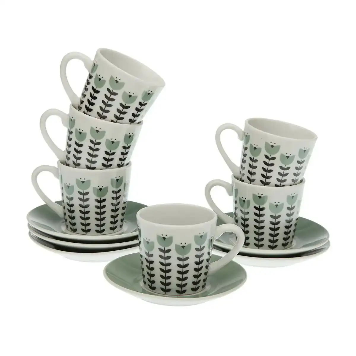 Jeu de 6 tasses avec plat versa erna porcelaine_5460. DIAYTAR COTE D'IVOIRE - Là où Chaque Produit est une Trouvaille Unique. Découvrez notre boutique en ligne et trouvez des articles qui vous distinguent par leur originalité.