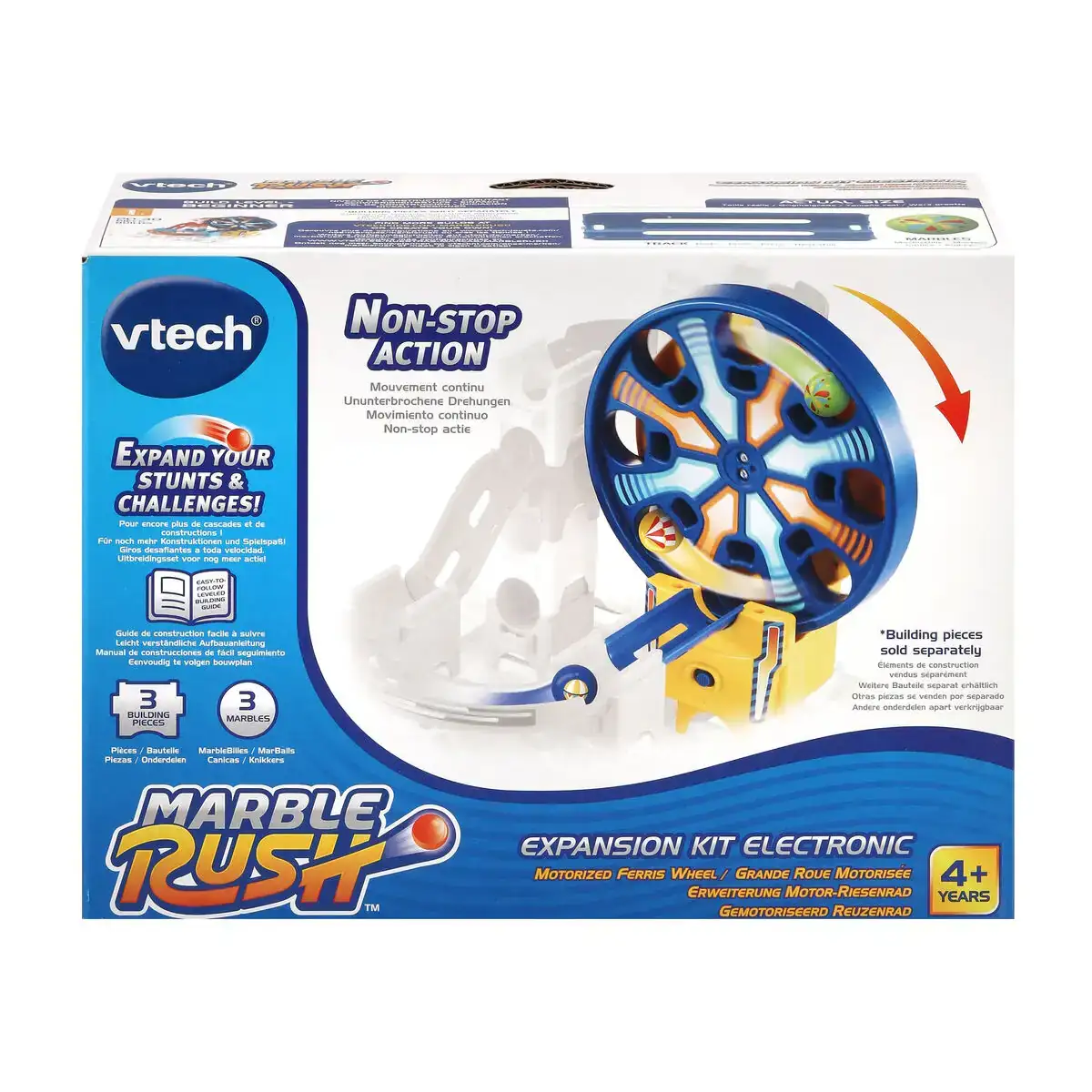 Jeu de billes vtech marble rush expansion kit electronic reuzenrad circuit piste avec rampes 3 pieces 4 ans_3429. Bienvenue chez DIAYTAR COTE D'IVOIRE - Votre Destination Shopping Complète! Découvrez une boutique en ligne généraliste au Côte d'Ivoire offrant une vaste gamme de produits, allant des vêtements aux gadgets électroniques, en passant par l'artisanat local.