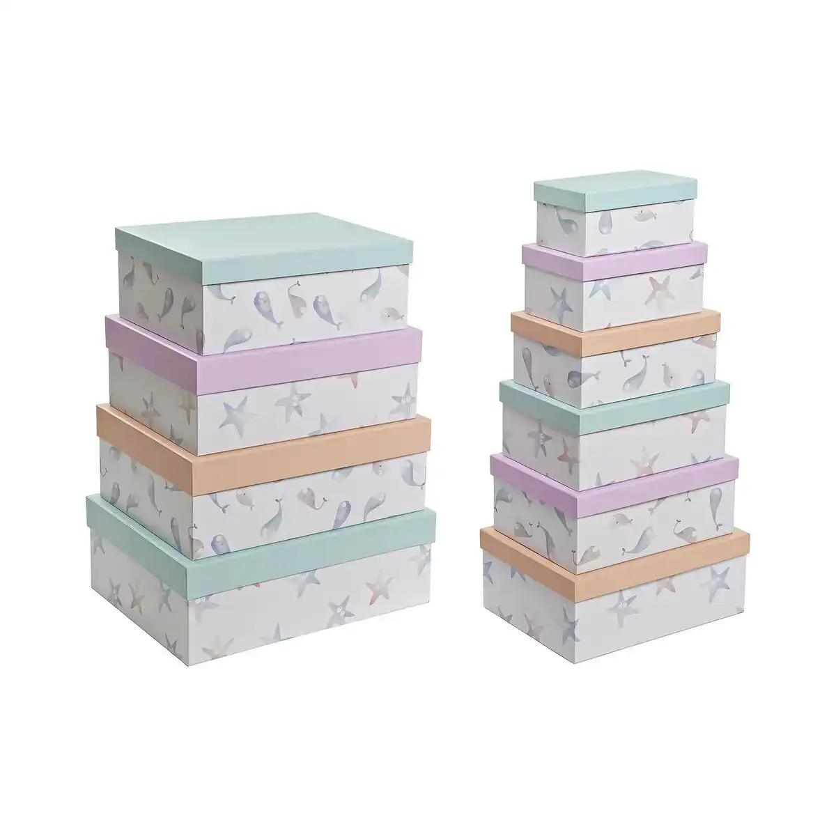 Jeu de caisses de rangement empilables dkd home decor marin carton 43 5 x 33 5 x 15 5 cm _3560. DIAYTAR COTE D'IVOIRE - Là où Chaque Achat a du Sens. Explorez notre gamme et choisissez des produits qui racontent une histoire, du traditionnel au contemporain.