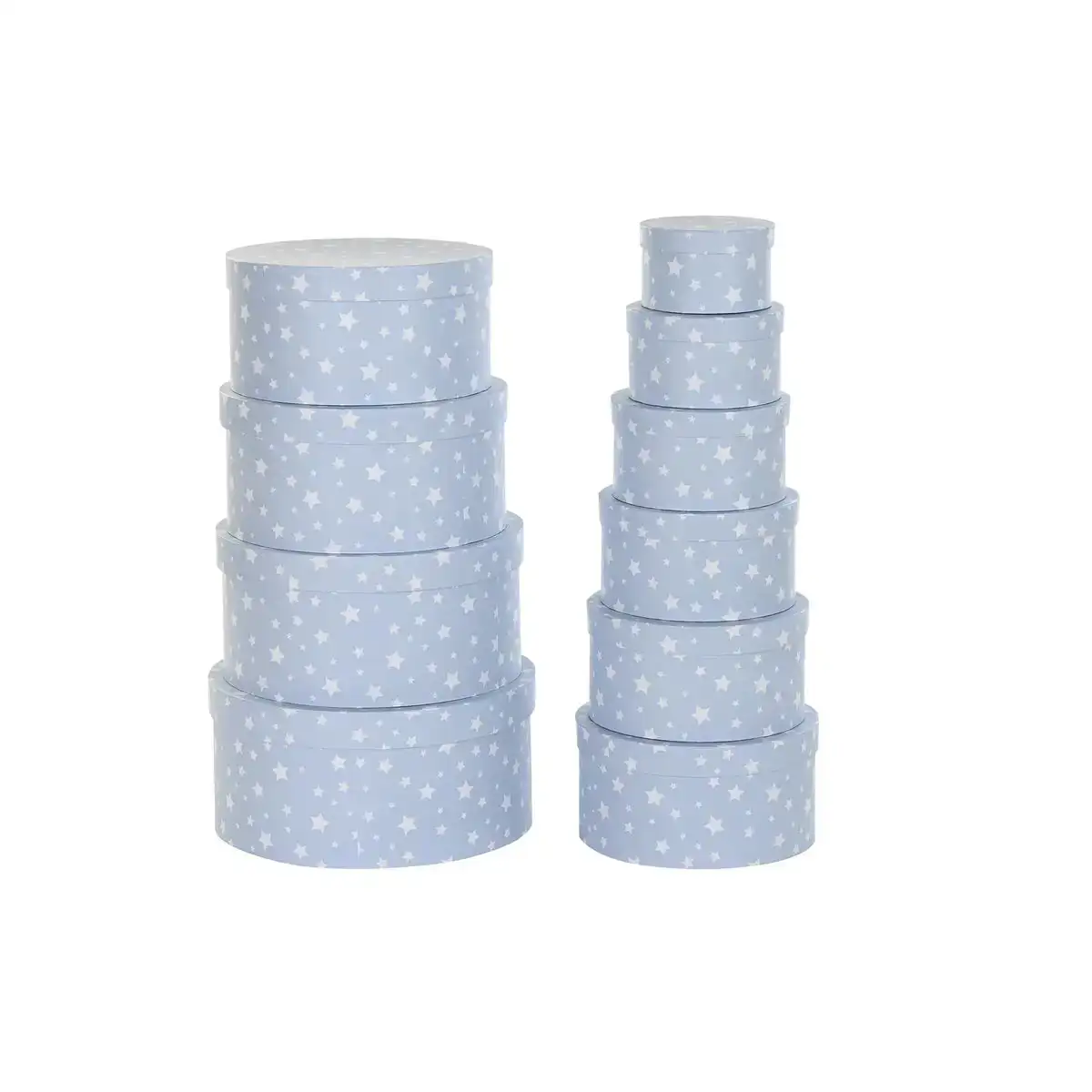 Jeu de caisses de rangement empilables dkd home decor rond etoiles enfant carton_6855. DIAYTAR COTE D'IVOIRE - Là où la Diversité Rencontre la Qualité. Parcourez notre gamme complète et trouvez des produits qui incarnent la richesse et l'unicité du Côte d'Ivoire.