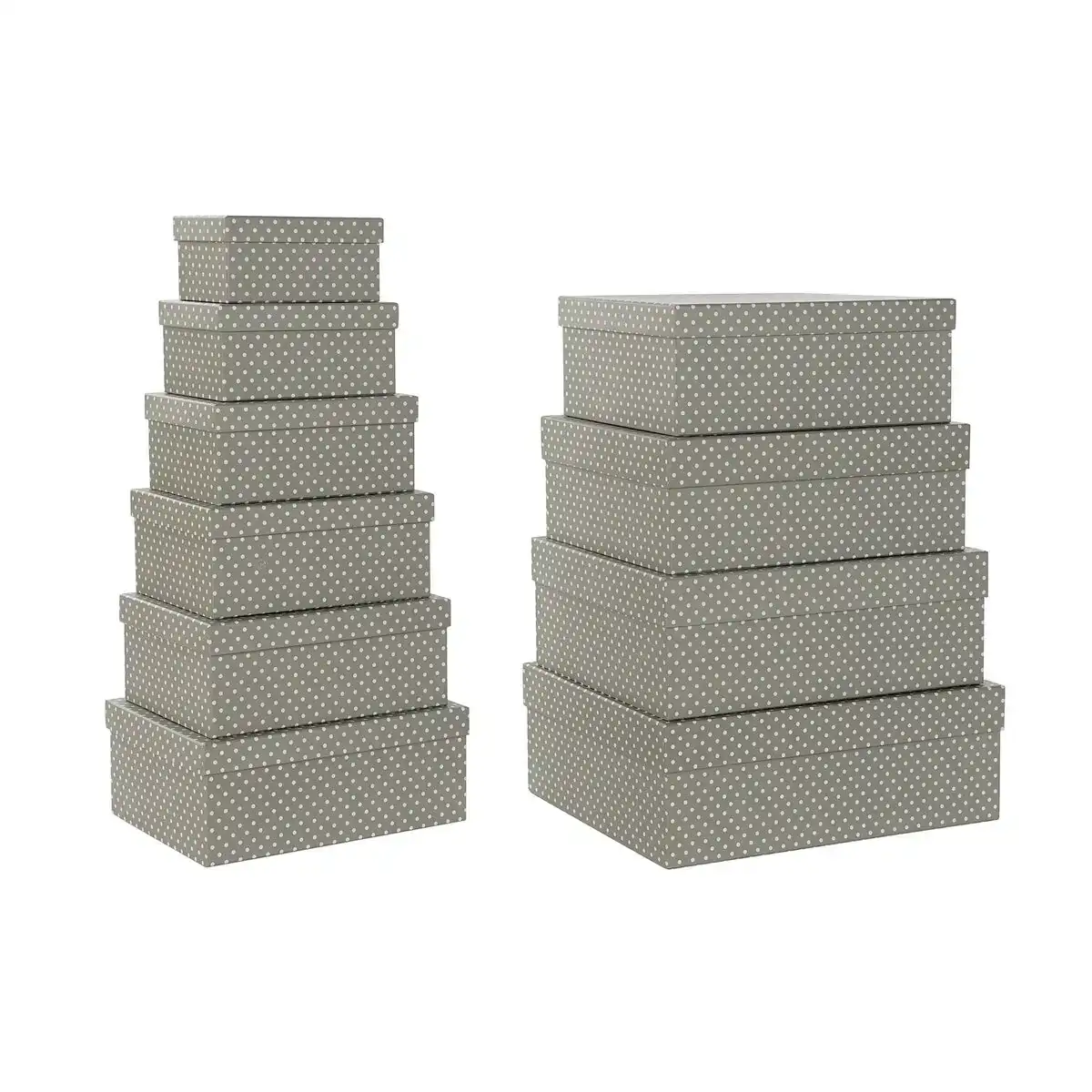 Jeu de caisses de rangement empilables dkd home decor taupes gris blanc carton 43 5 x 33 5 x 15 5 cm _2759. Entrez dans le Monde Éclectique de DIAYTAR COTE D'IVOIRE. Explorez nos catégories et dénichez des trésors qui reflètent la richesse et l'authenticité du Côte d'Ivoire.